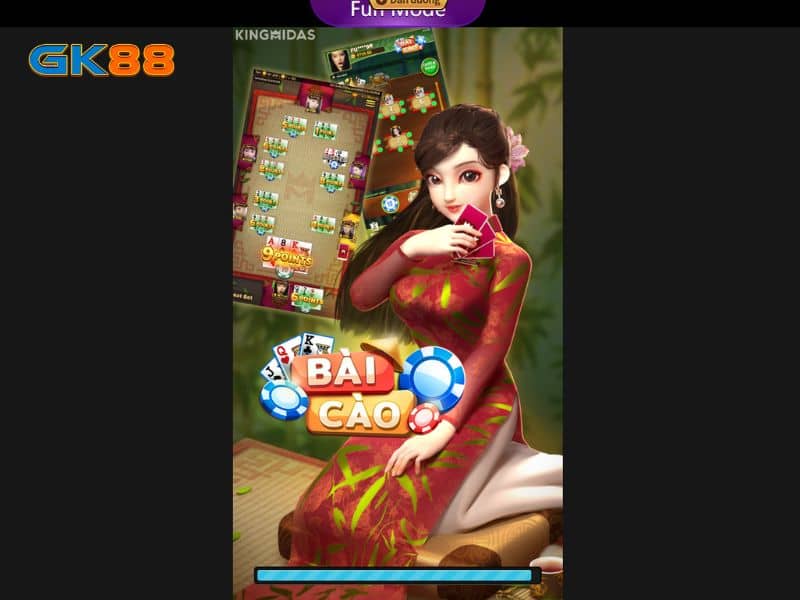 Chọn game bài cào 3D và bấm vào chơi ngay